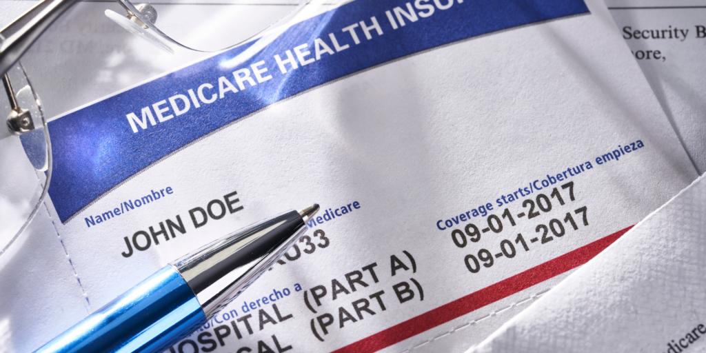 Medicare health insurance card