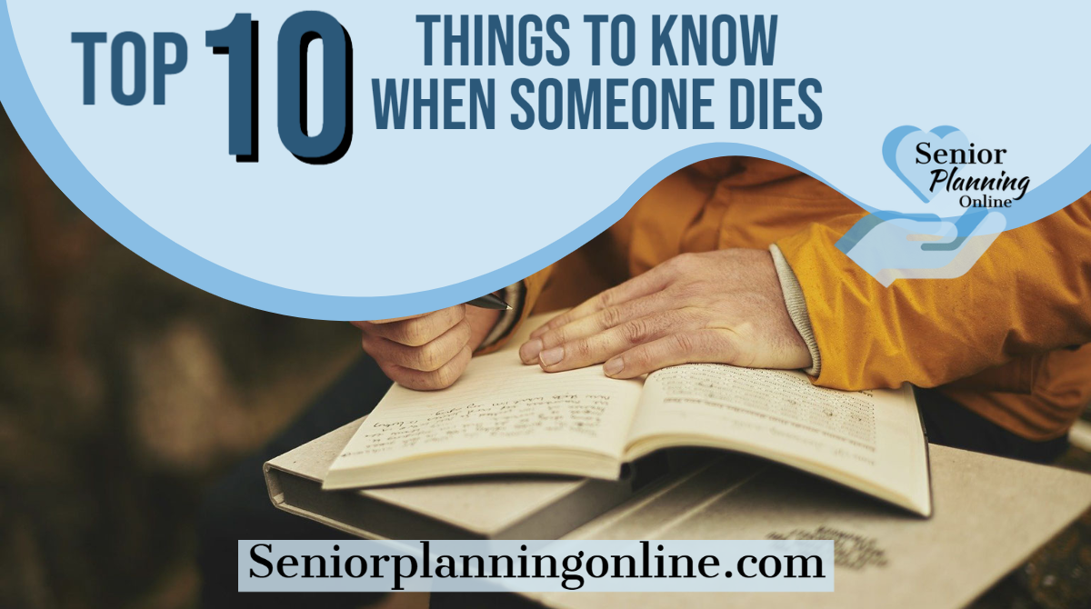 Top 10 things to now when someone dies blog heading
