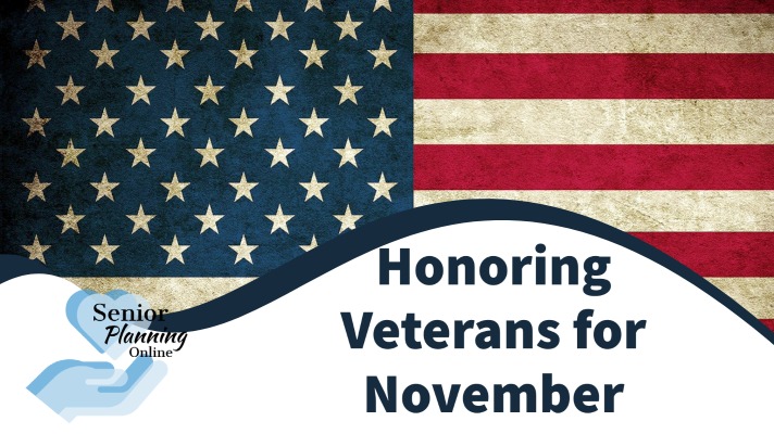 Honoring Veterans for November Blog Header